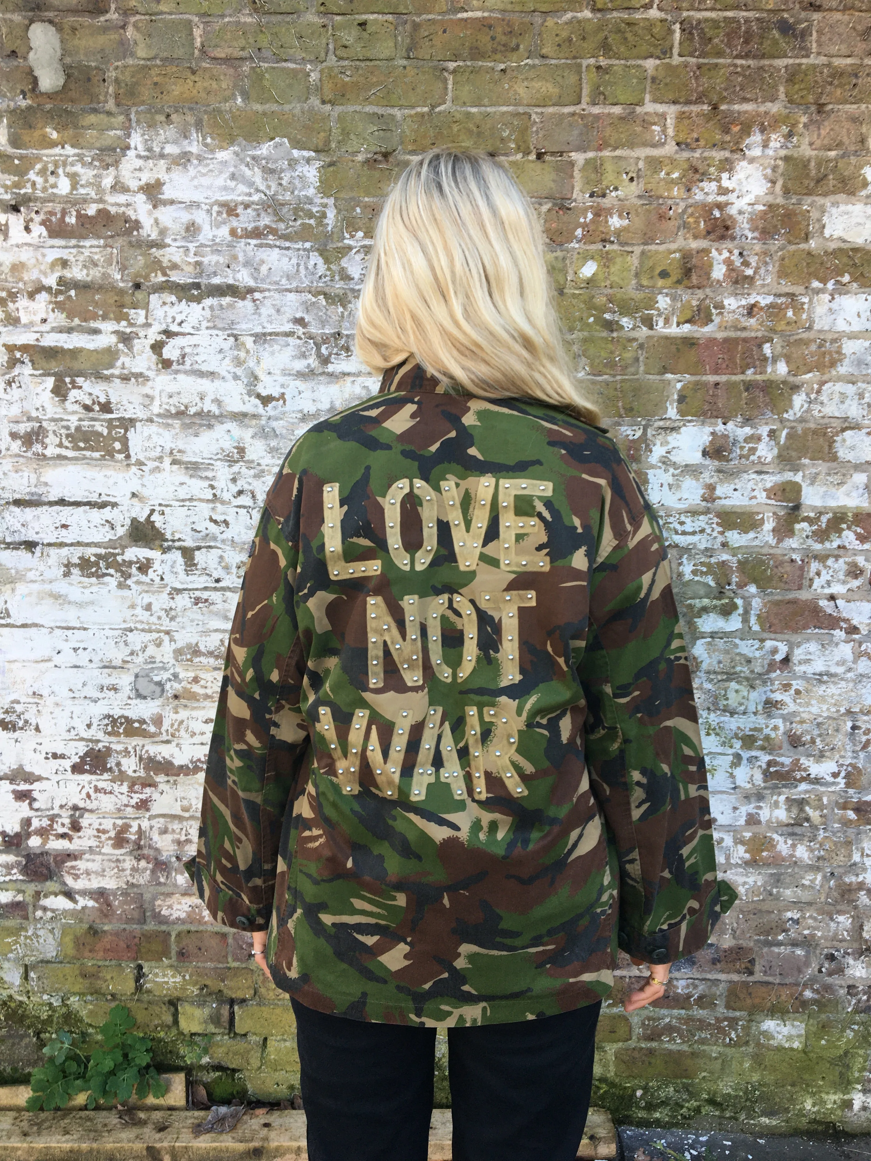 Green Camo Jacket - Various Wording