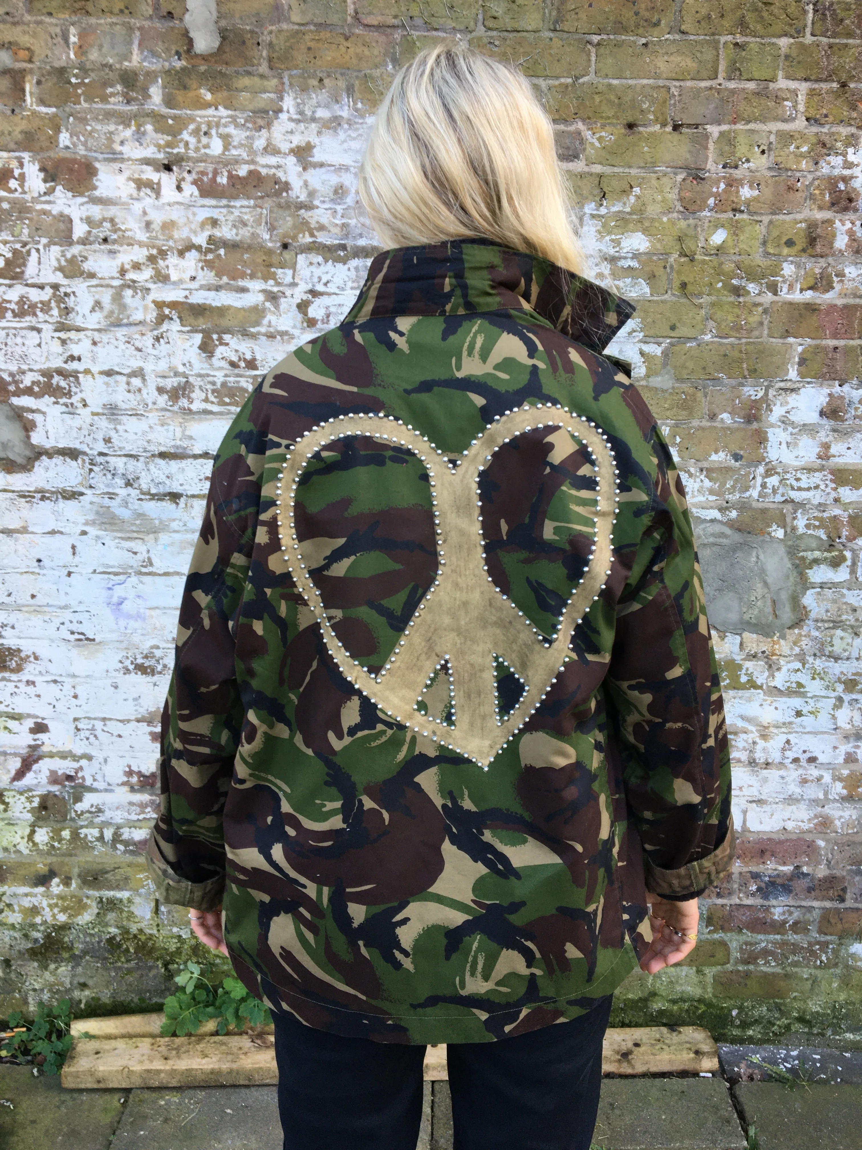 Green Camo Jacket - Various Wording