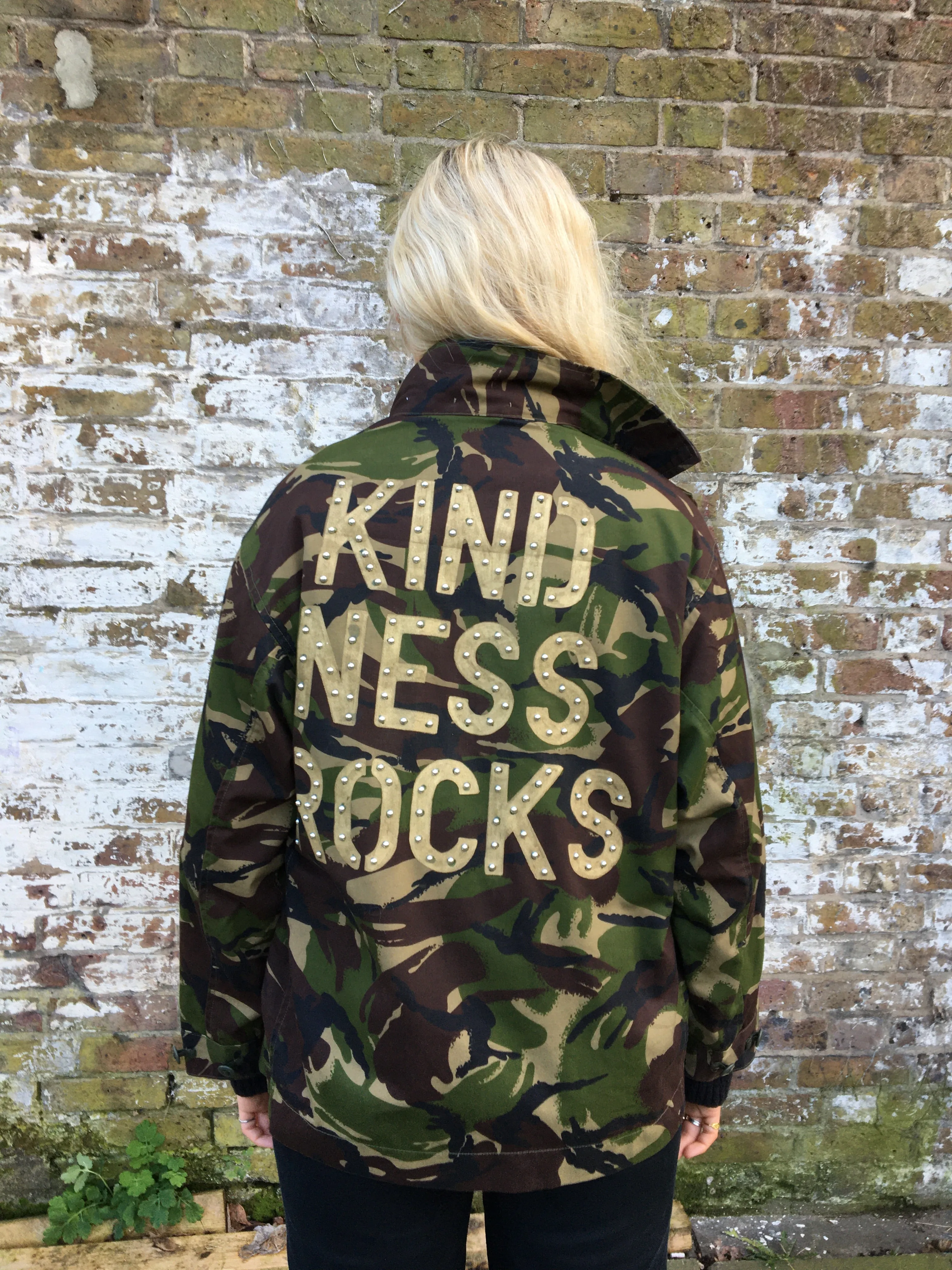 Green Camo Jacket - Various Wording