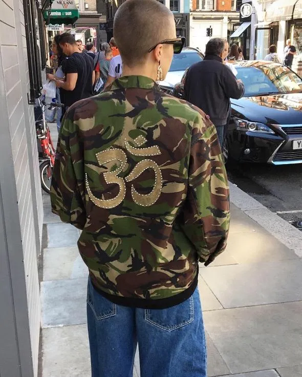 Green Camo Jacket - Various Wording