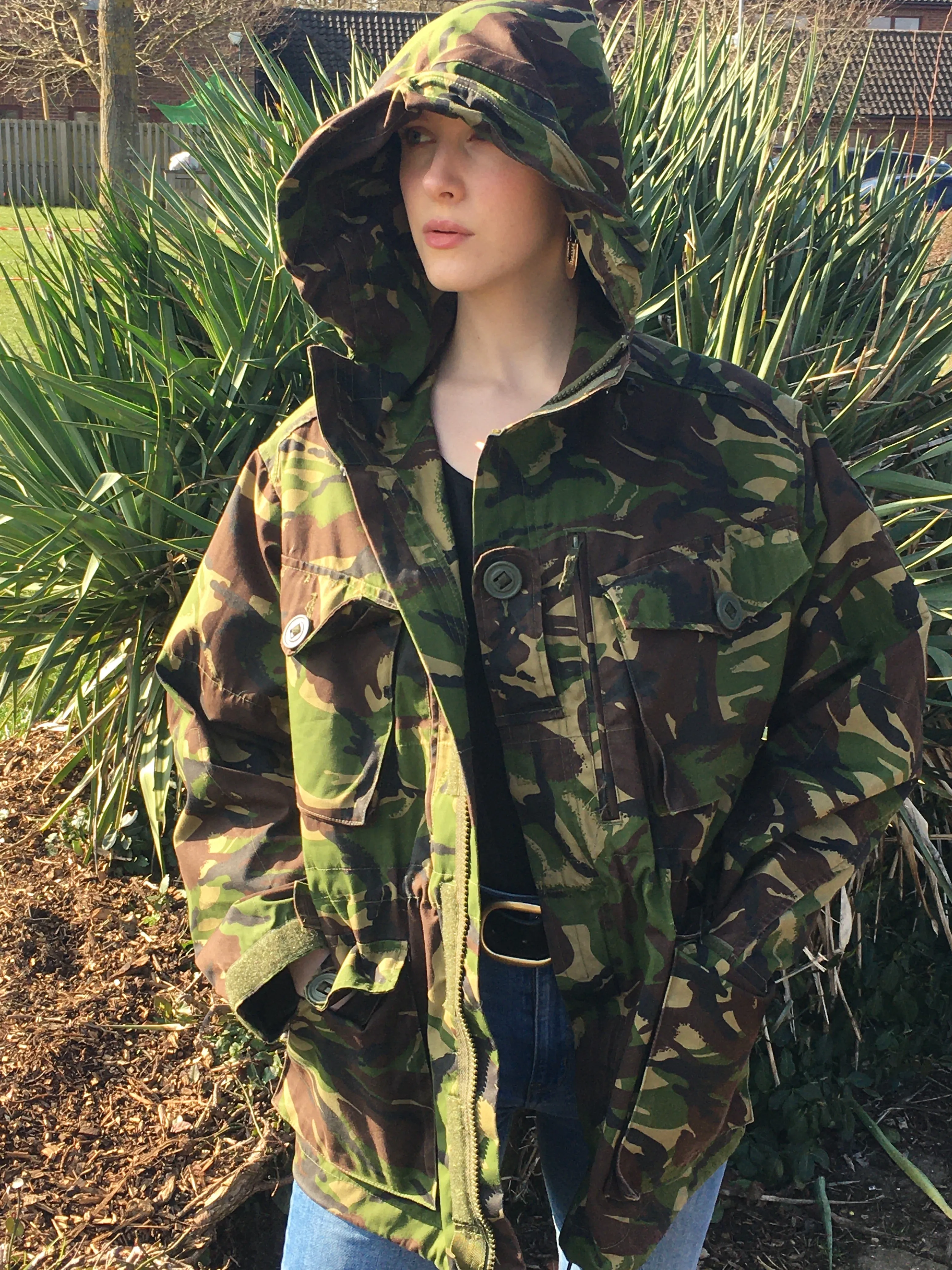 Green Camo Parka