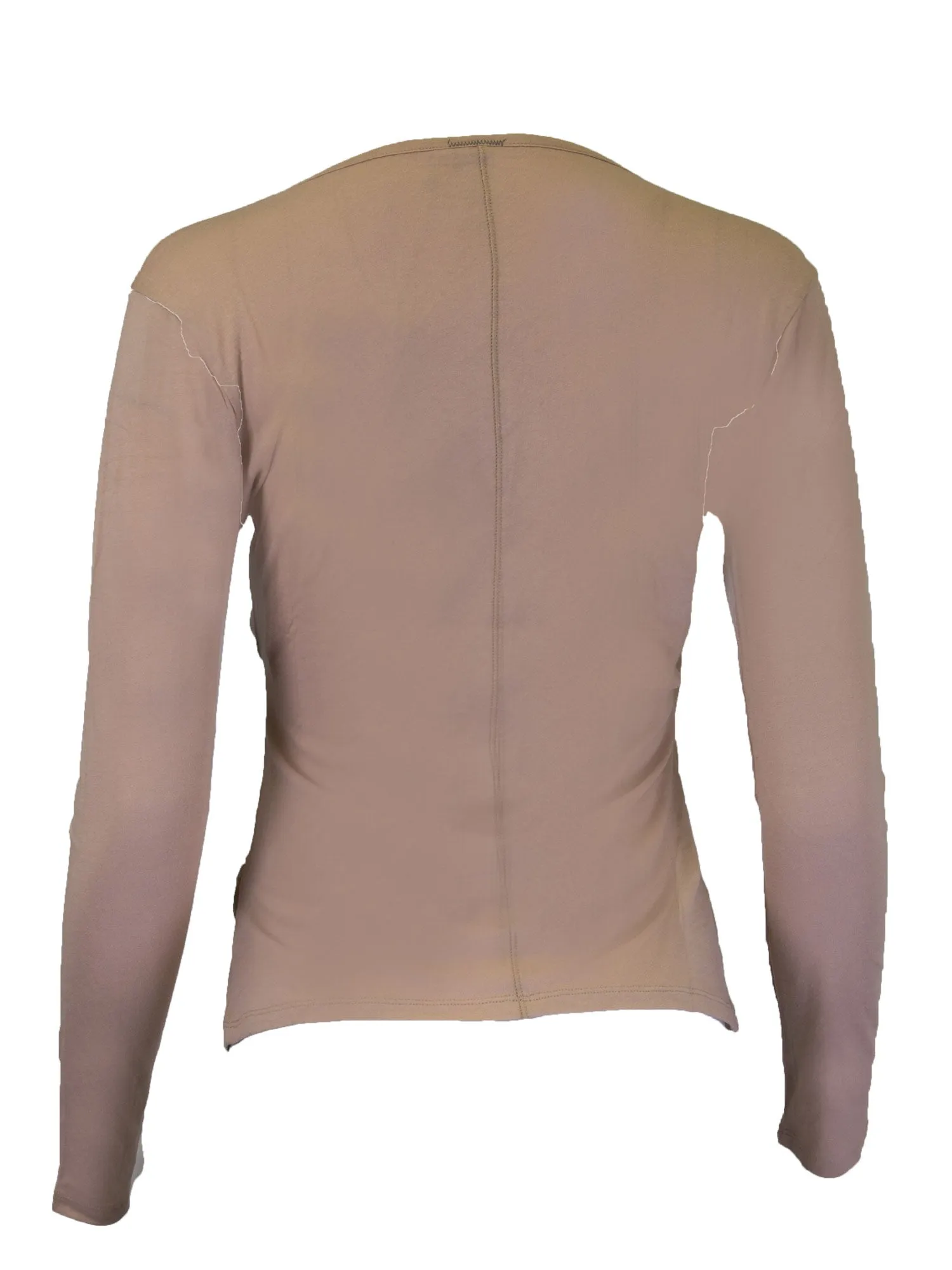 GREY STATE Women's Soft Wrap V Neck Top $88 NEW