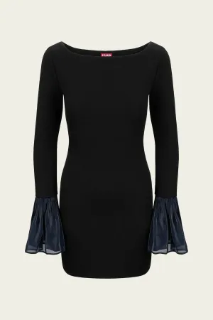 Hawthorne Dress in Black Navy