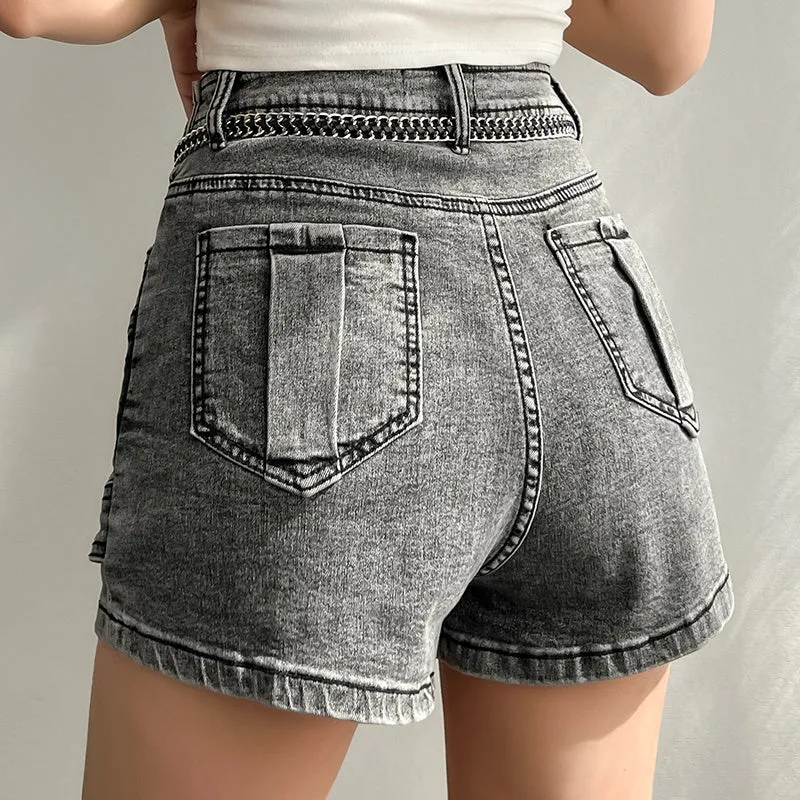High Waist Irregular Skirt