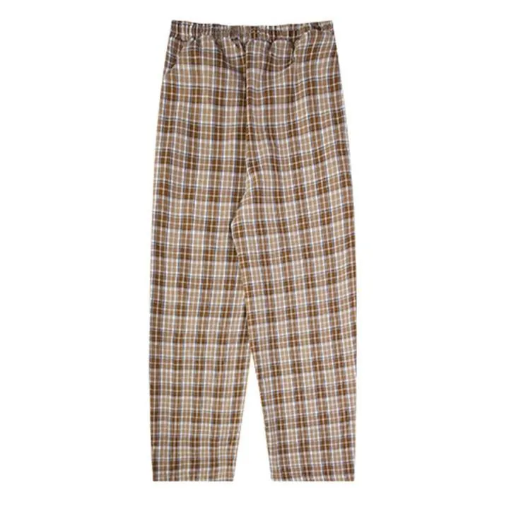 High-waisted Stripe Vintage Pants