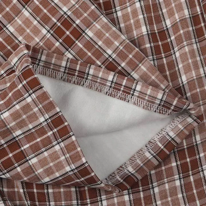 High-waisted Stripe Vintage Pants
