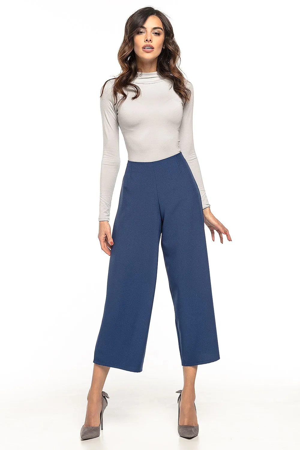 High-Waisted Wide Leg Elegance