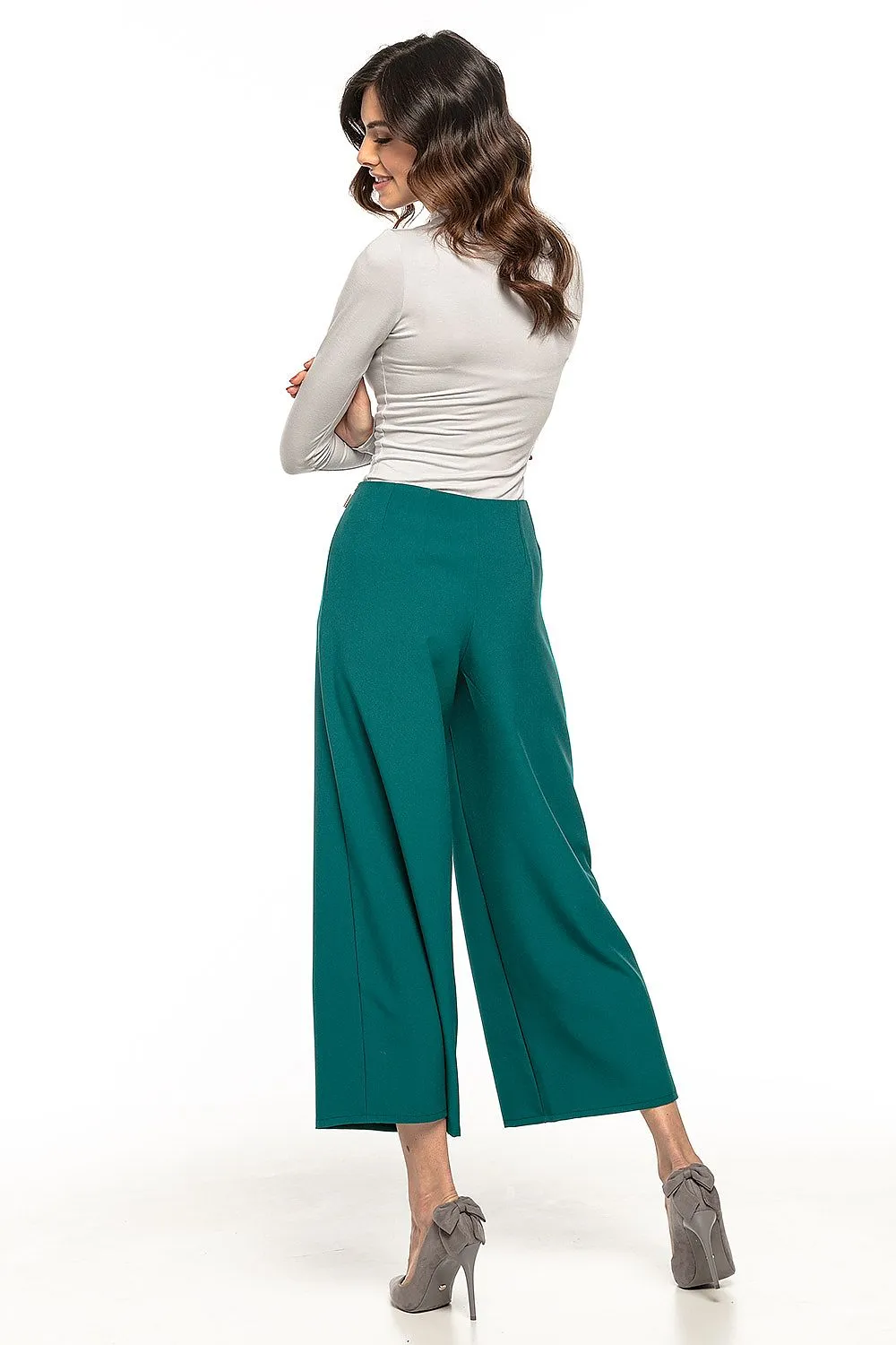 High-Waisted Wide Leg Elegance