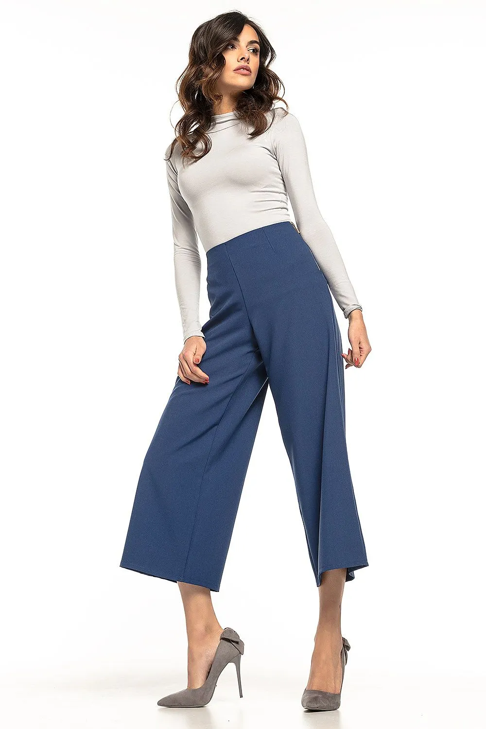 High-Waisted Wide Leg Elegance