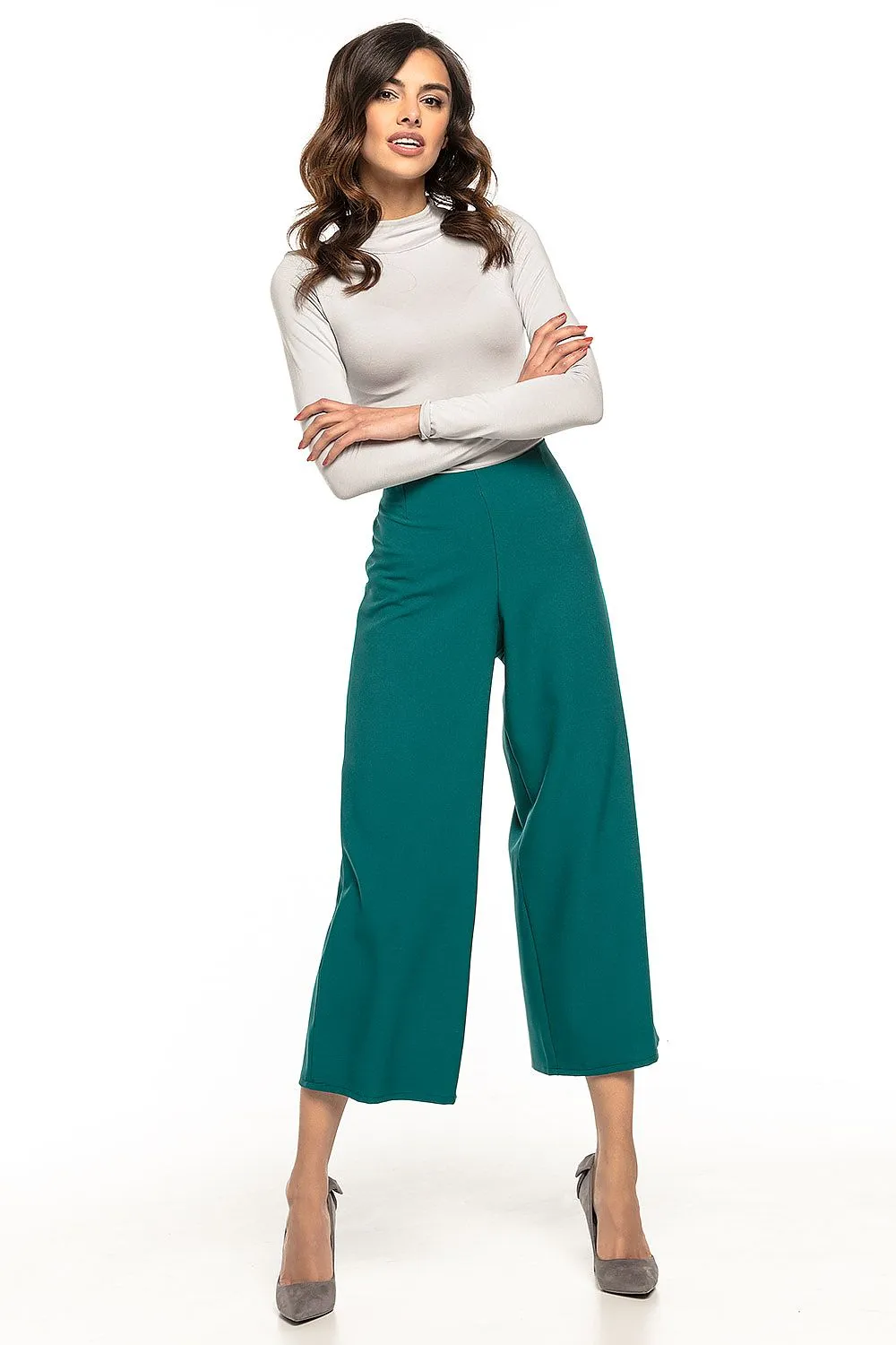 High-Waisted Wide Leg Elegance