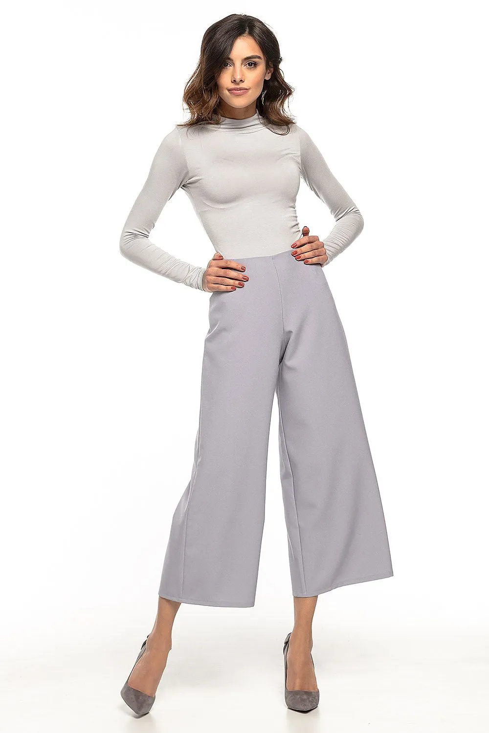 High-Waisted Wide Leg Elegance
