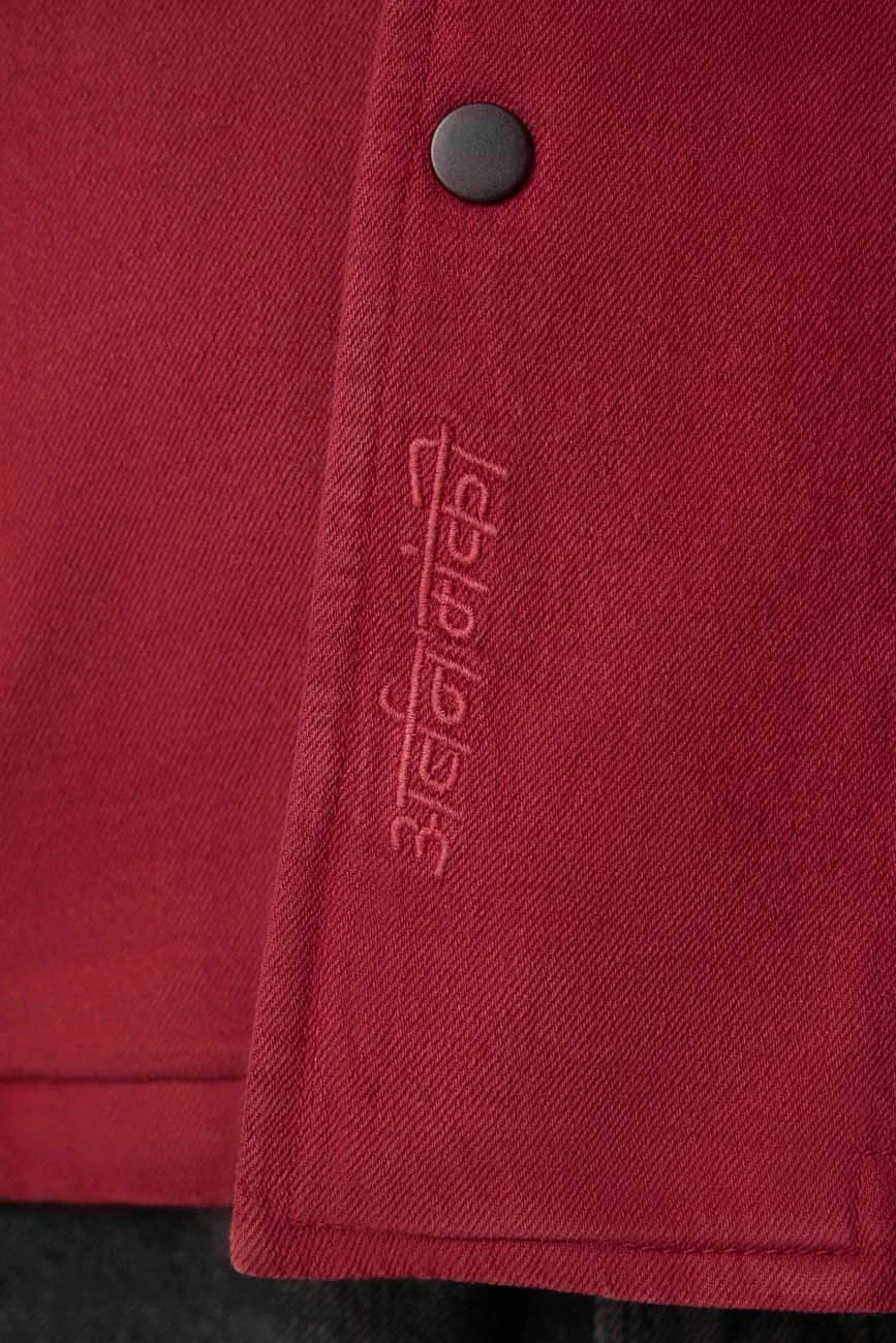 Hobo Shacket // Rosewood