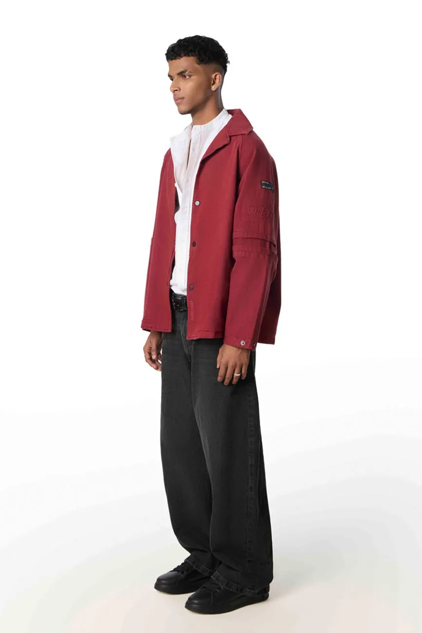 Hobo Shacket // Rosewood