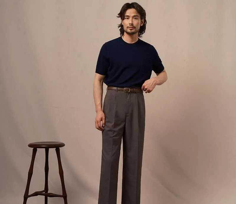 Hollywood High-Waisted Trousers