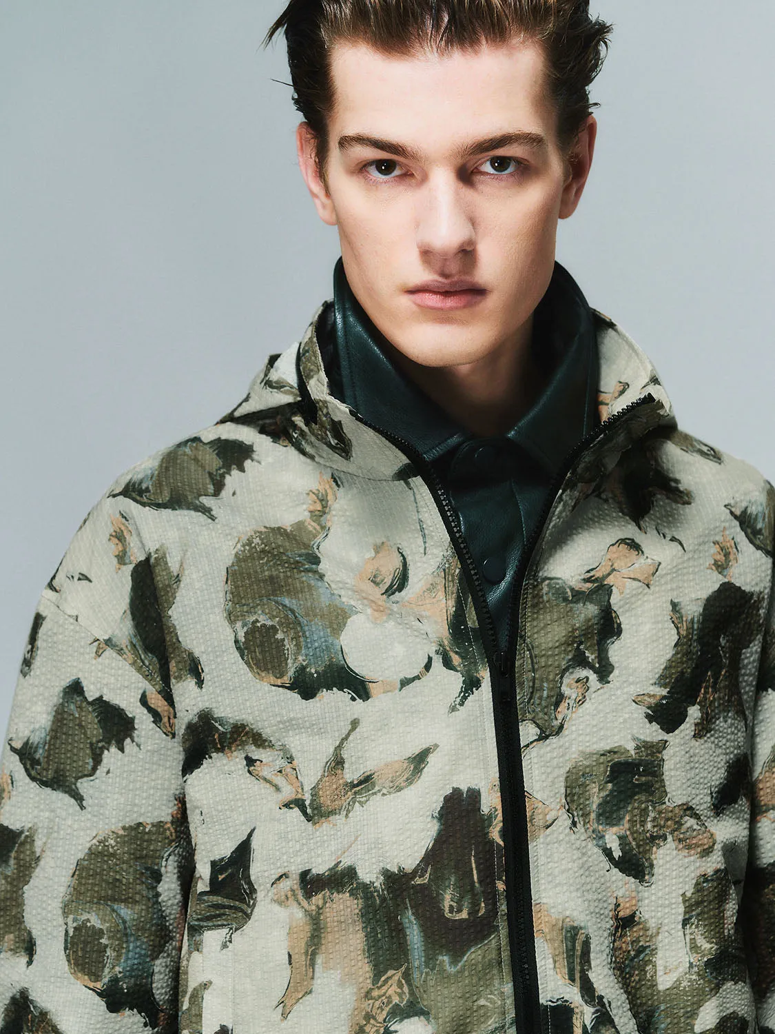 Hoodie Zip Up Front Jackets