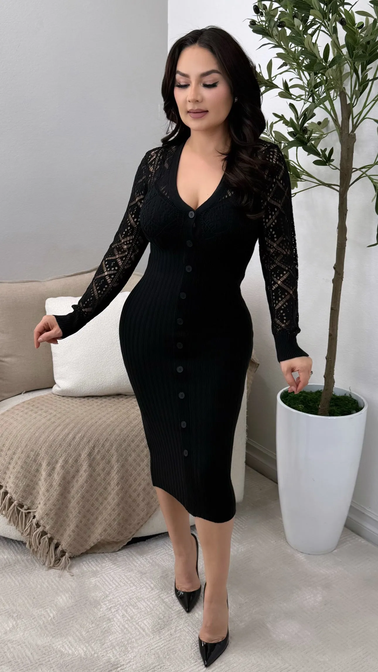 HOUSTON BLACK DRESS