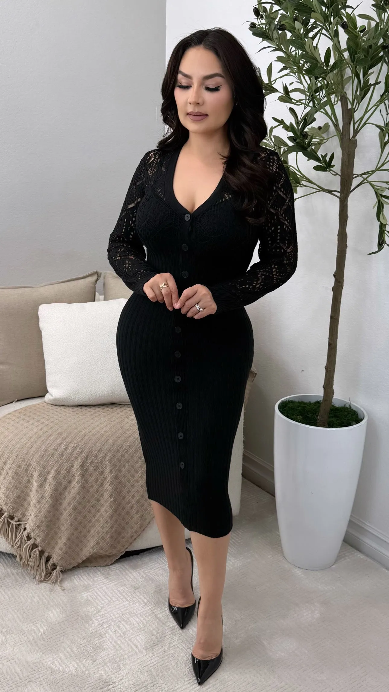 HOUSTON BLACK DRESS