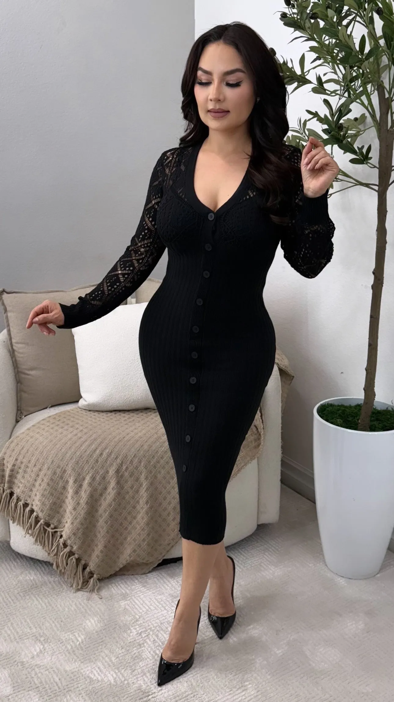 HOUSTON BLACK DRESS