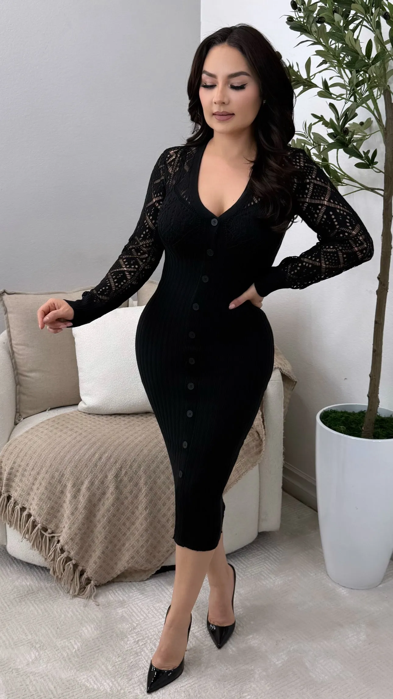 HOUSTON BLACK DRESS