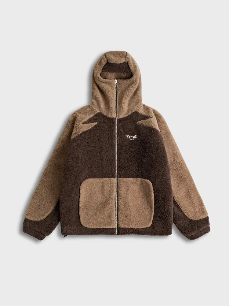 IGNITE - Wolf Grey & White Sherpa Ninja Fleece