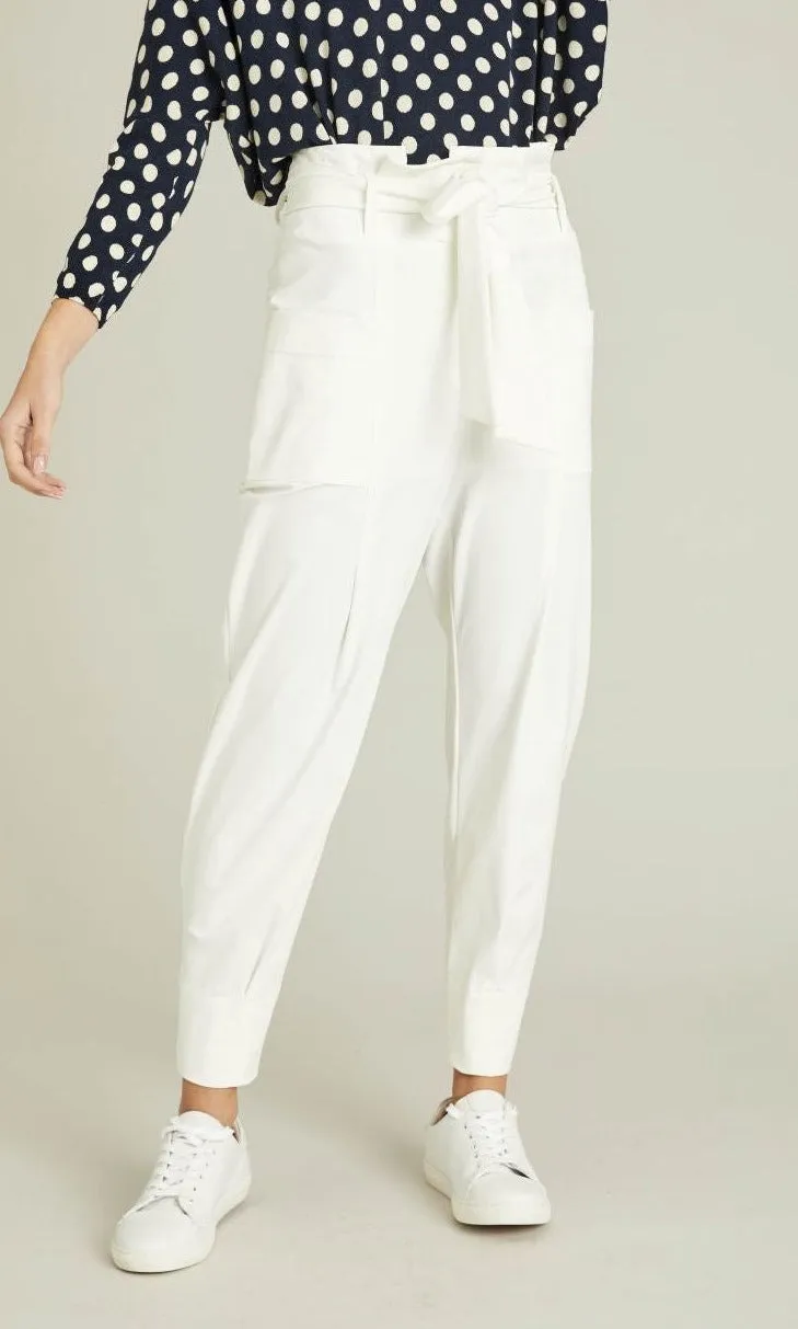 Indies White Collin Pants