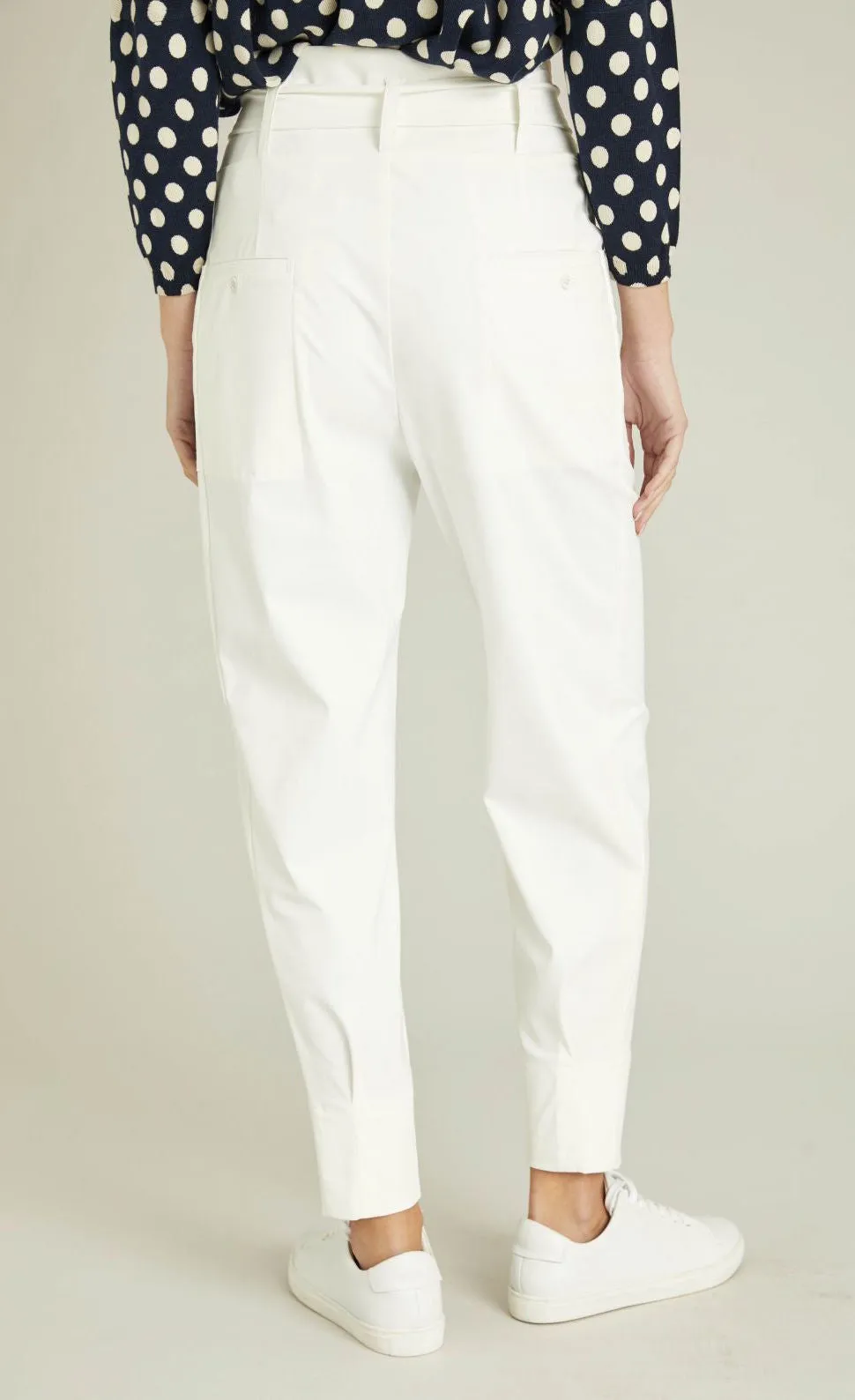 Indies White Collin Pants