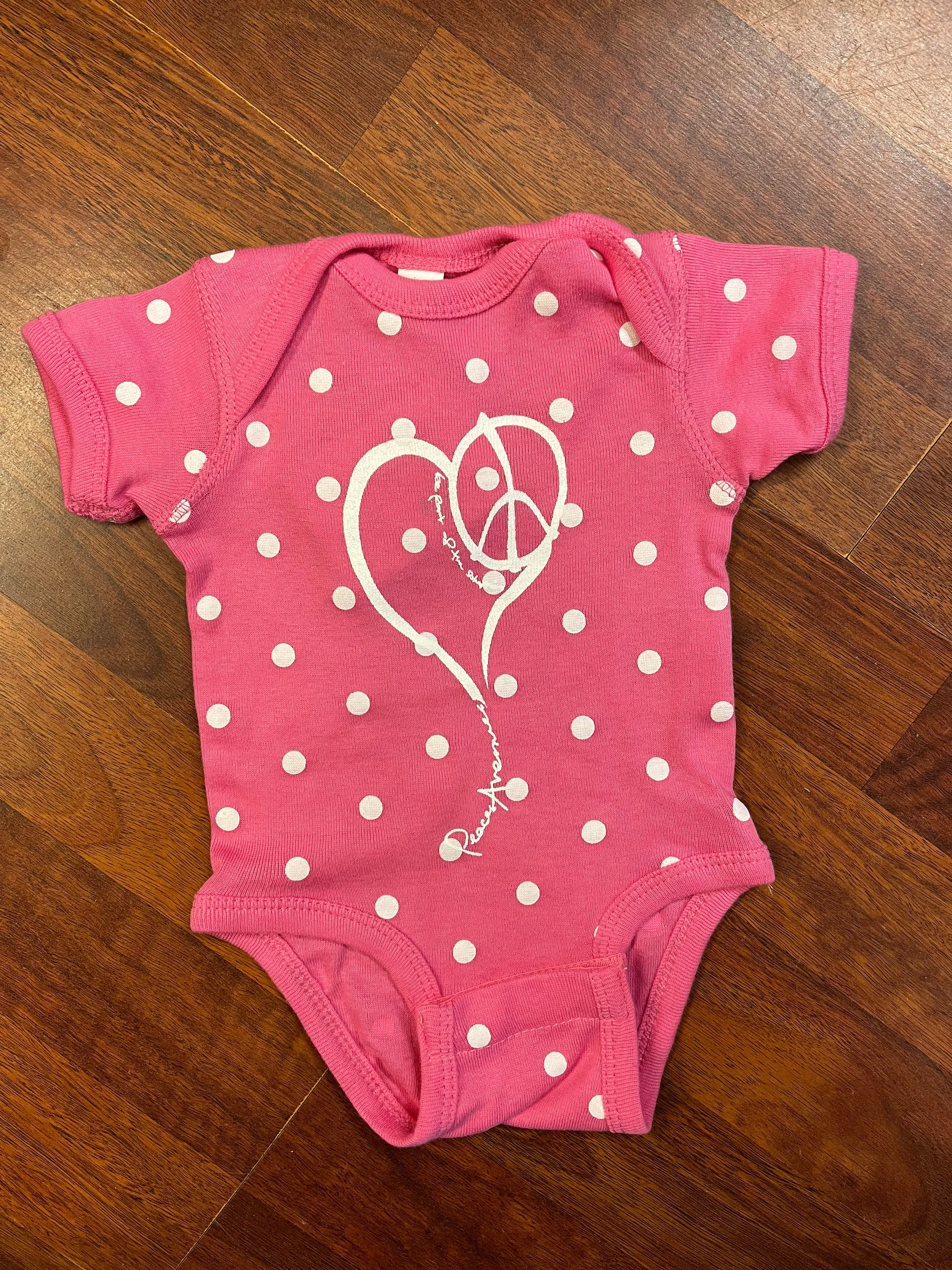 Infant Onesie - Peace and Love