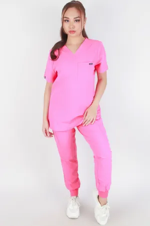 IT'S ALL GOOD SCRUB TOP
