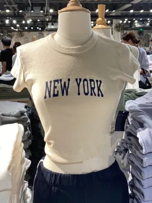 JazzHer Simple Basic Letter Print Slim Short Sleeve Tees Women Casual O-neck Streetwear Beige Harajuku Tops Vintage Chic Cute T-shirts