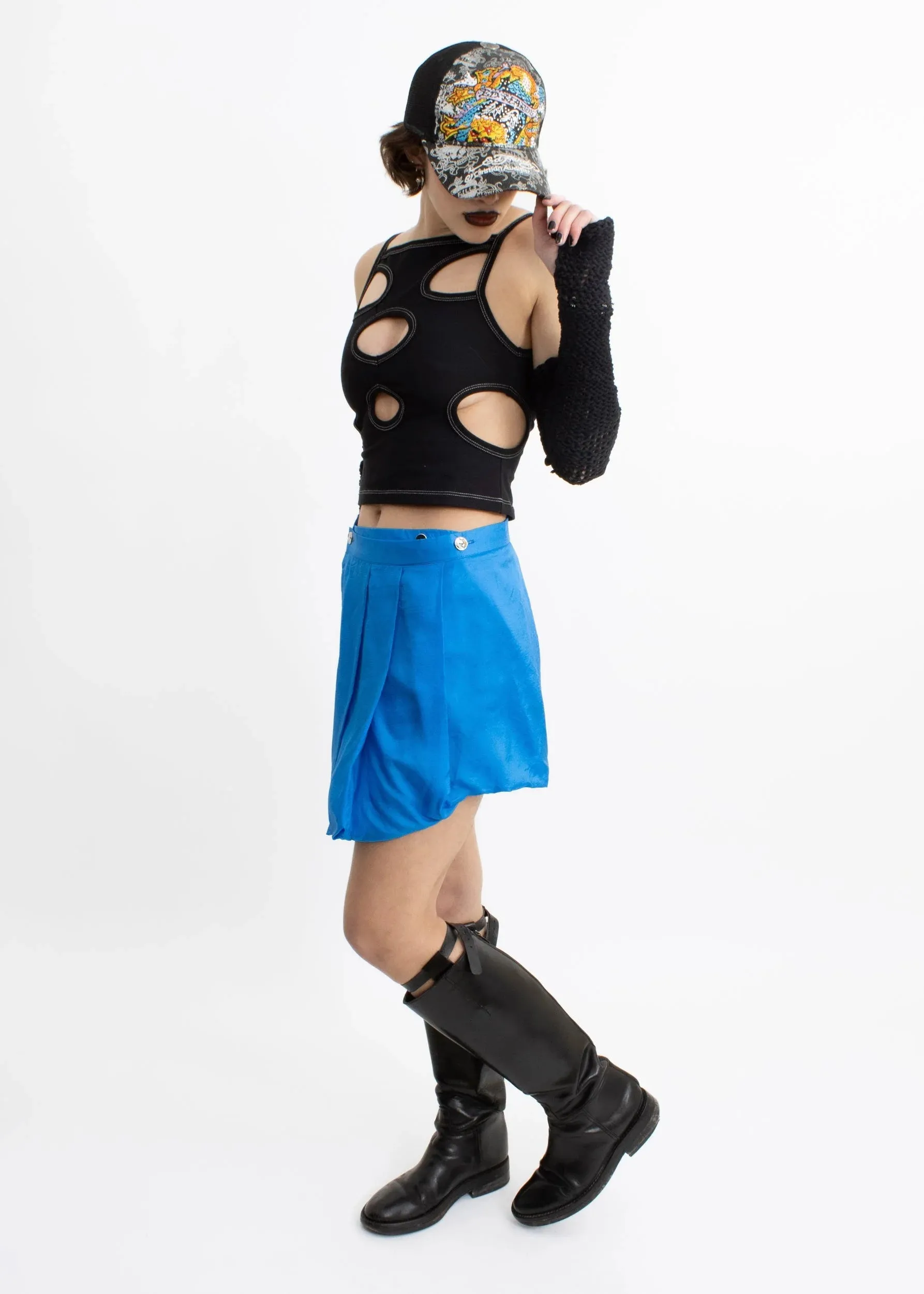 Joker skirt- electric blue