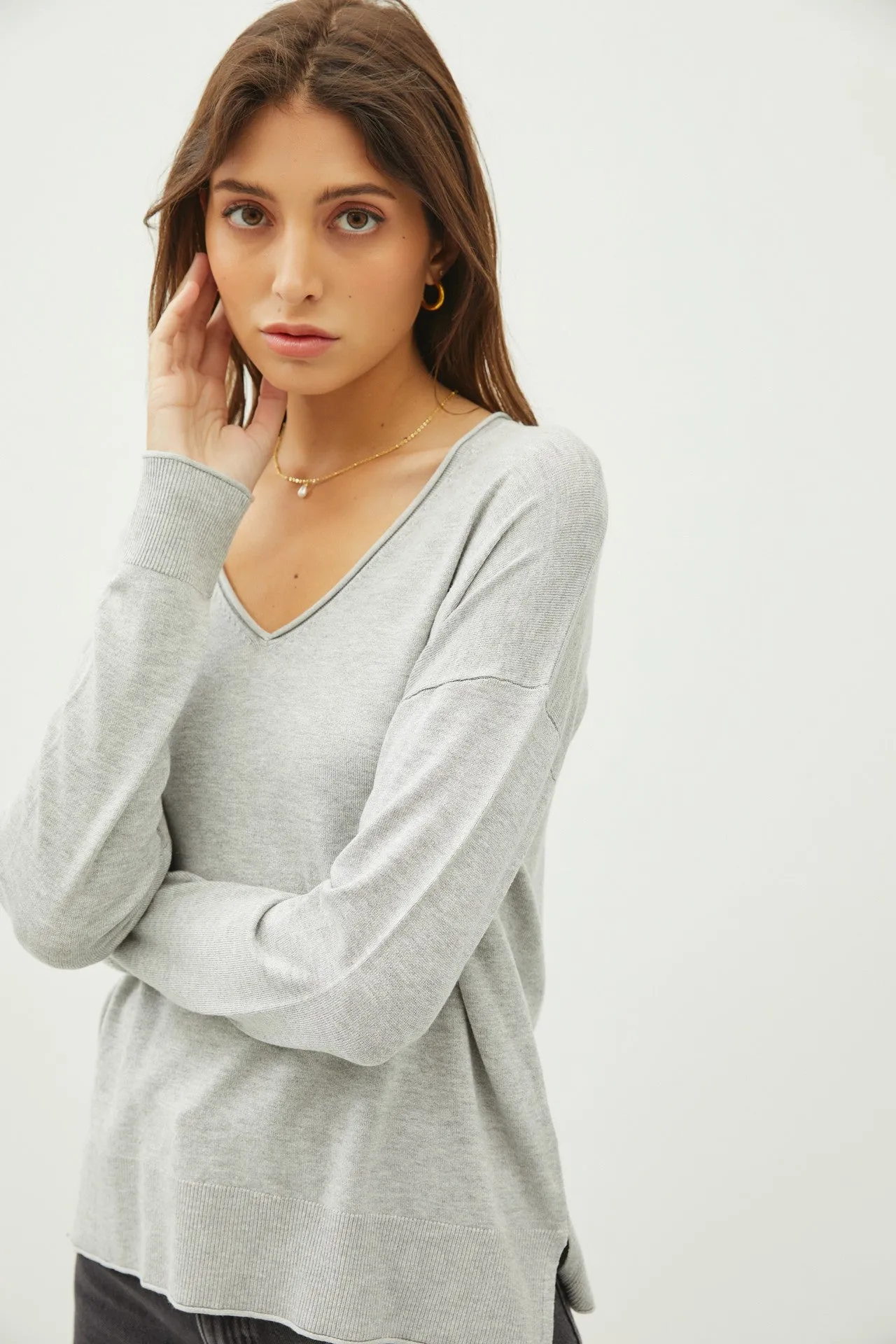 Kathy V-Neck Sweater
