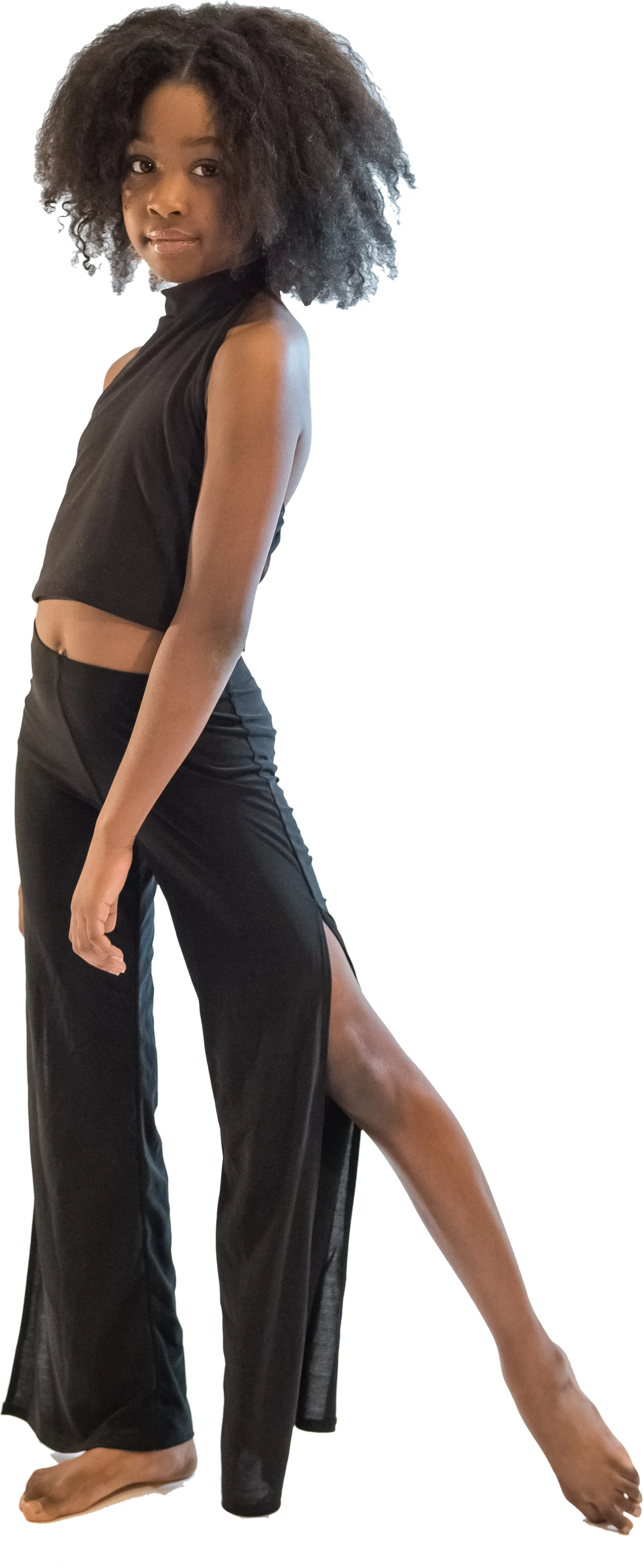 Kids Cut Side Pants