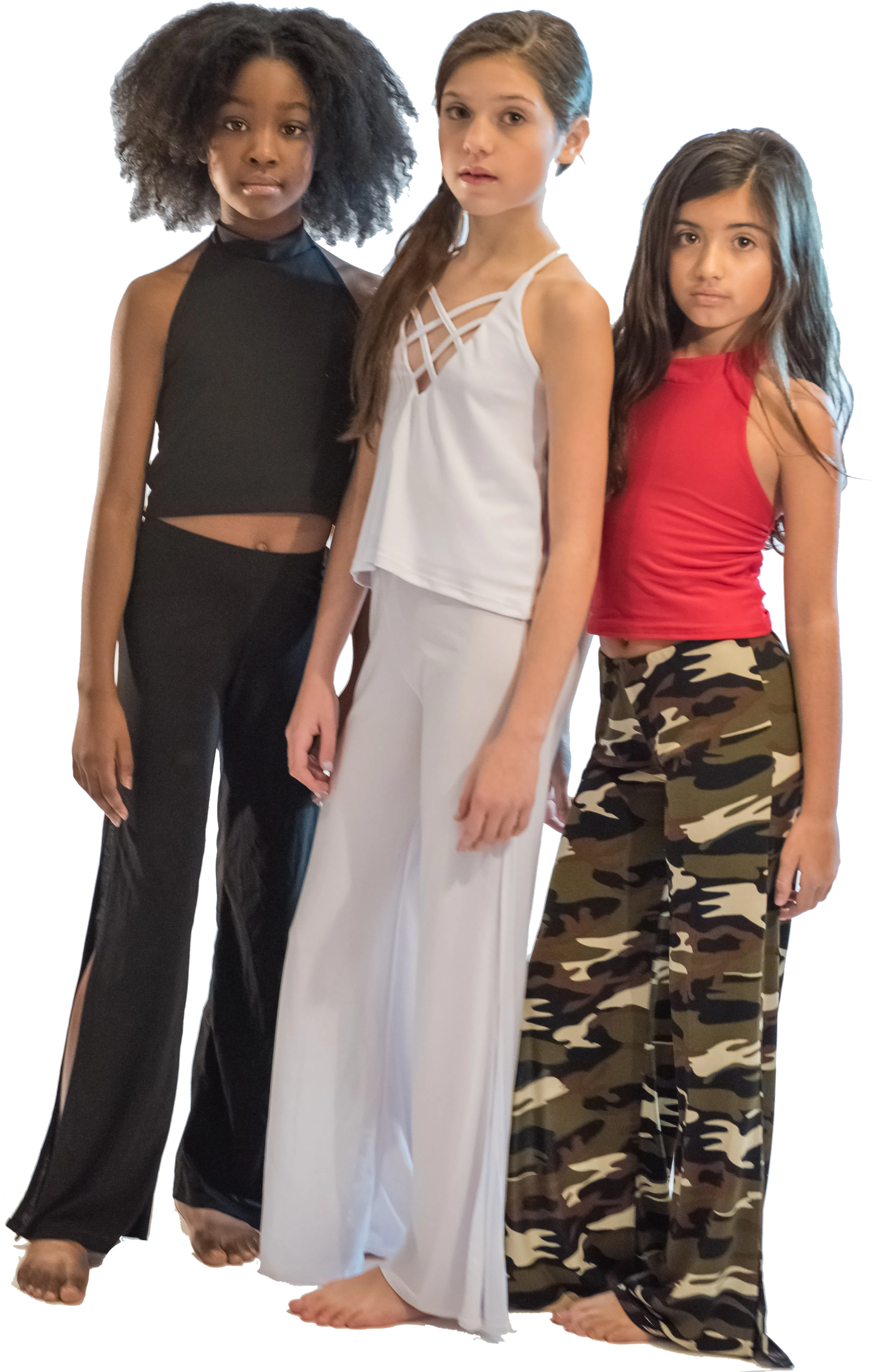 Kids Cut Side Pants