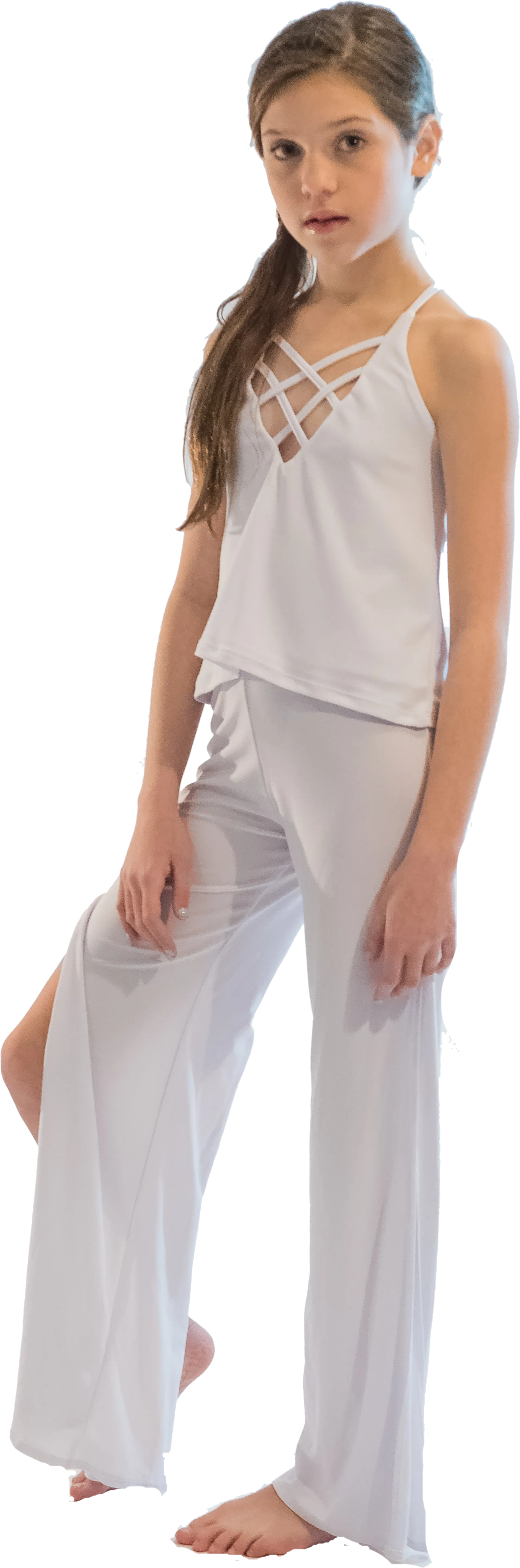 Kids Cut Side Pants