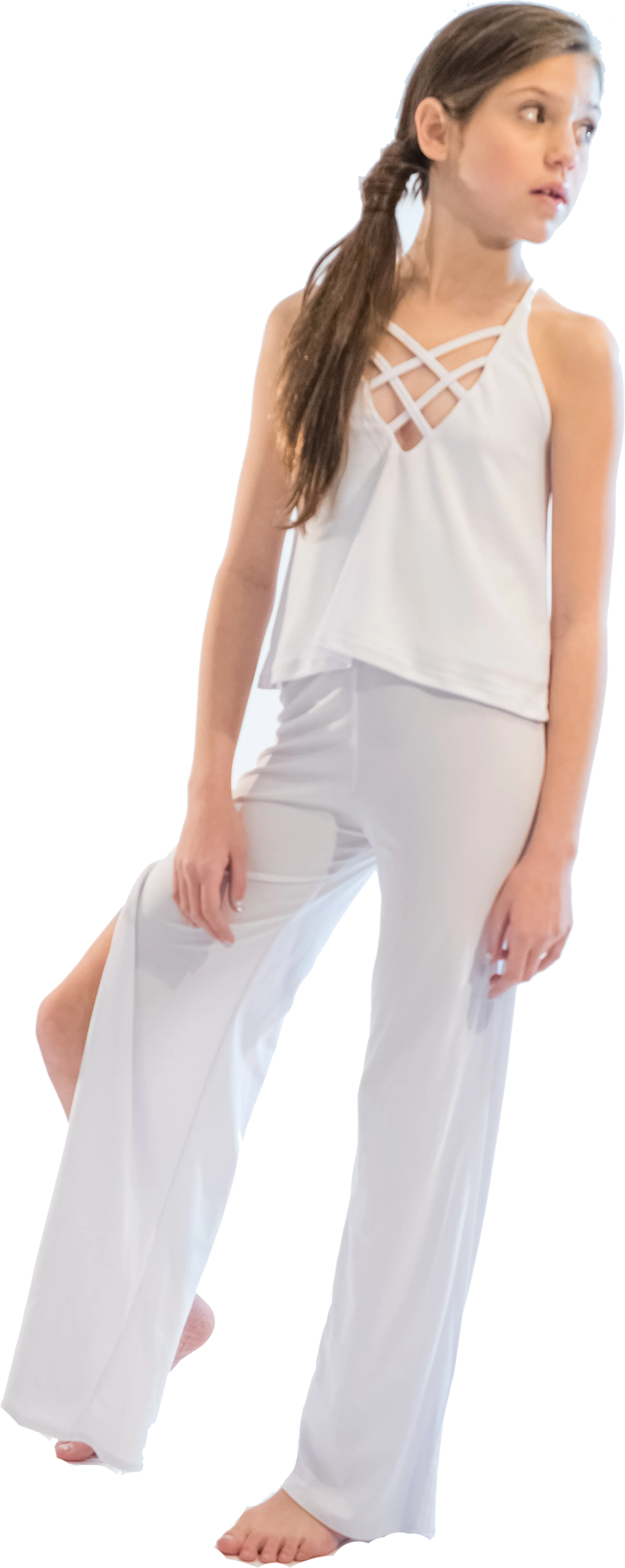 Kids Cut Side Pants
