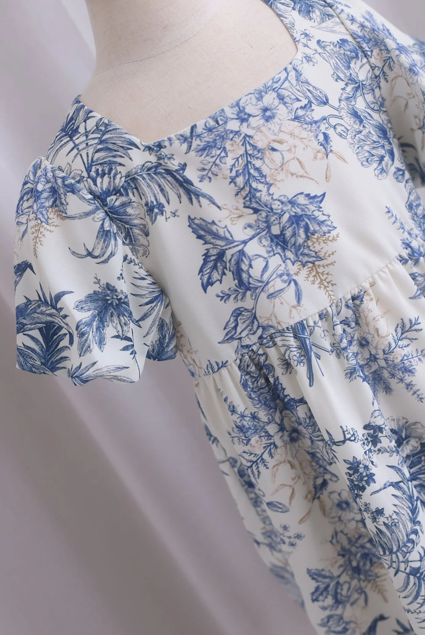 *Kids* TDC Athena Chinoiserie Girl Puffy Dress