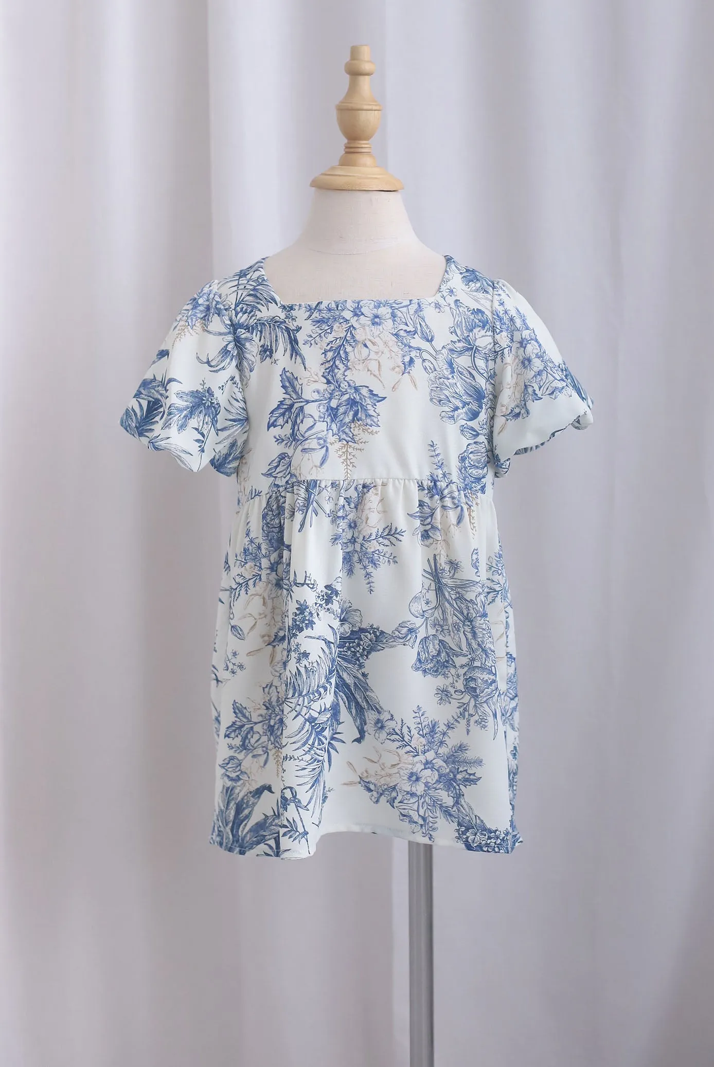 *Kids* TDC Athena Chinoiserie Girl Puffy Dress