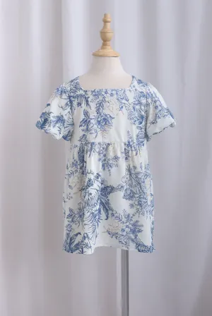 *Kids* TDC Athena Chinoiserie Girl Puffy Dress