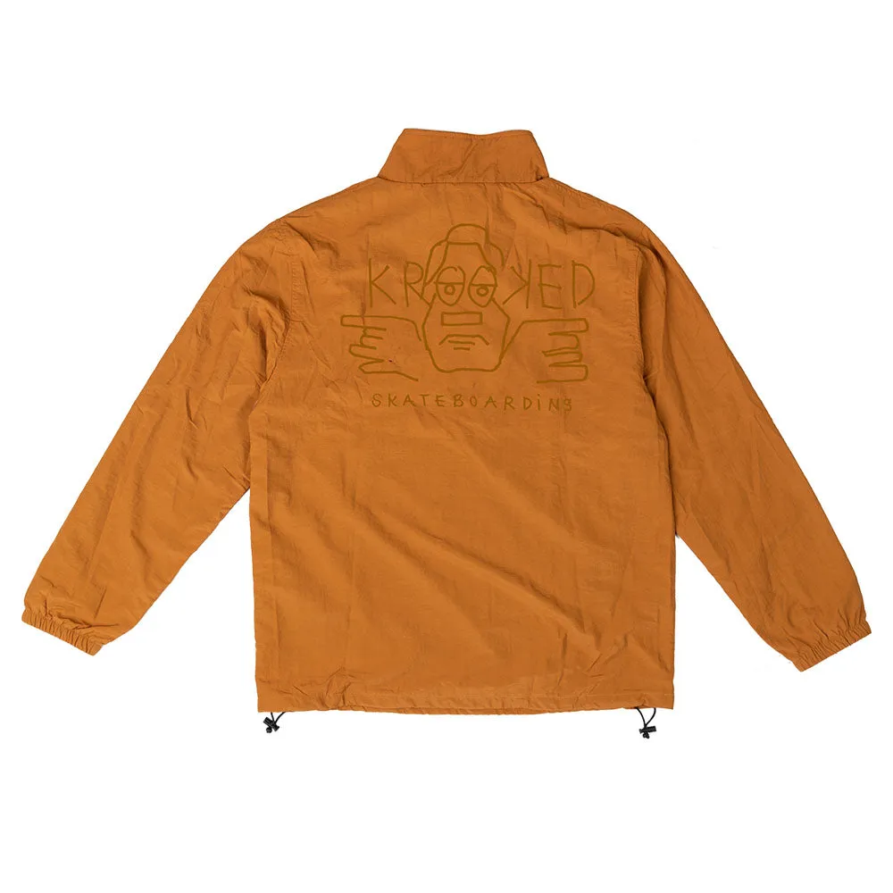 Krooked - Arketype Raw 1/4 Zip Jacket British Khaki