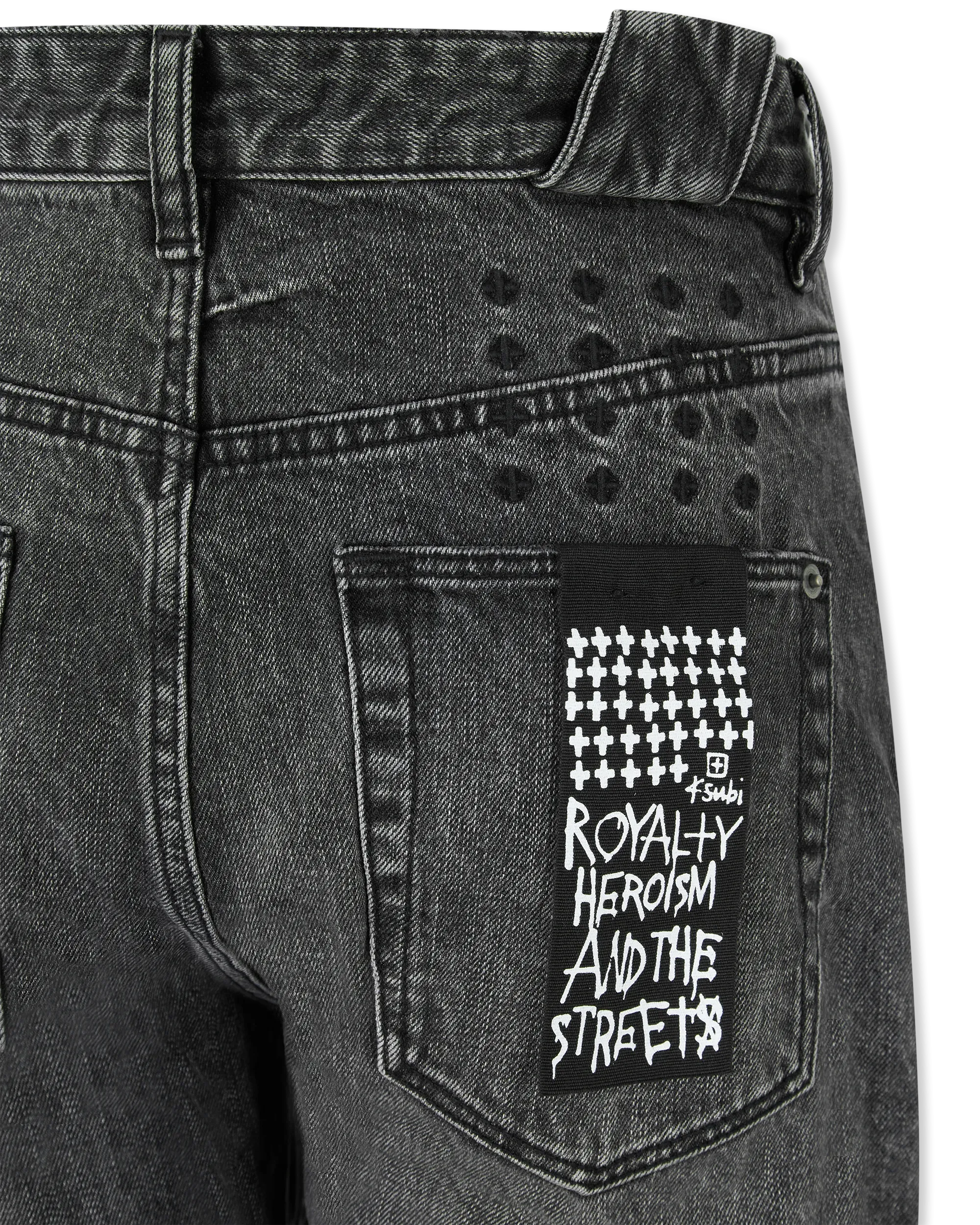 Ksubi Jeans Chitch Replika Black Selvedge Jeans