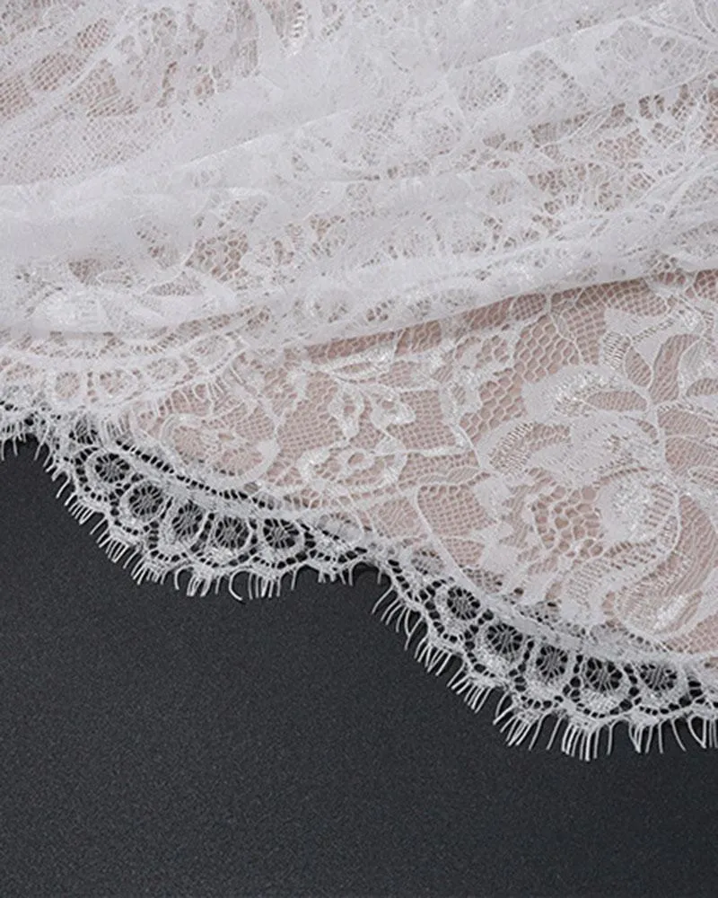 Lace Corset Mini Dress