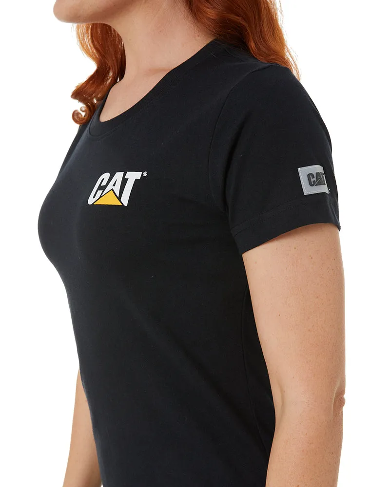 Ladies Trademark SS Tee - Black