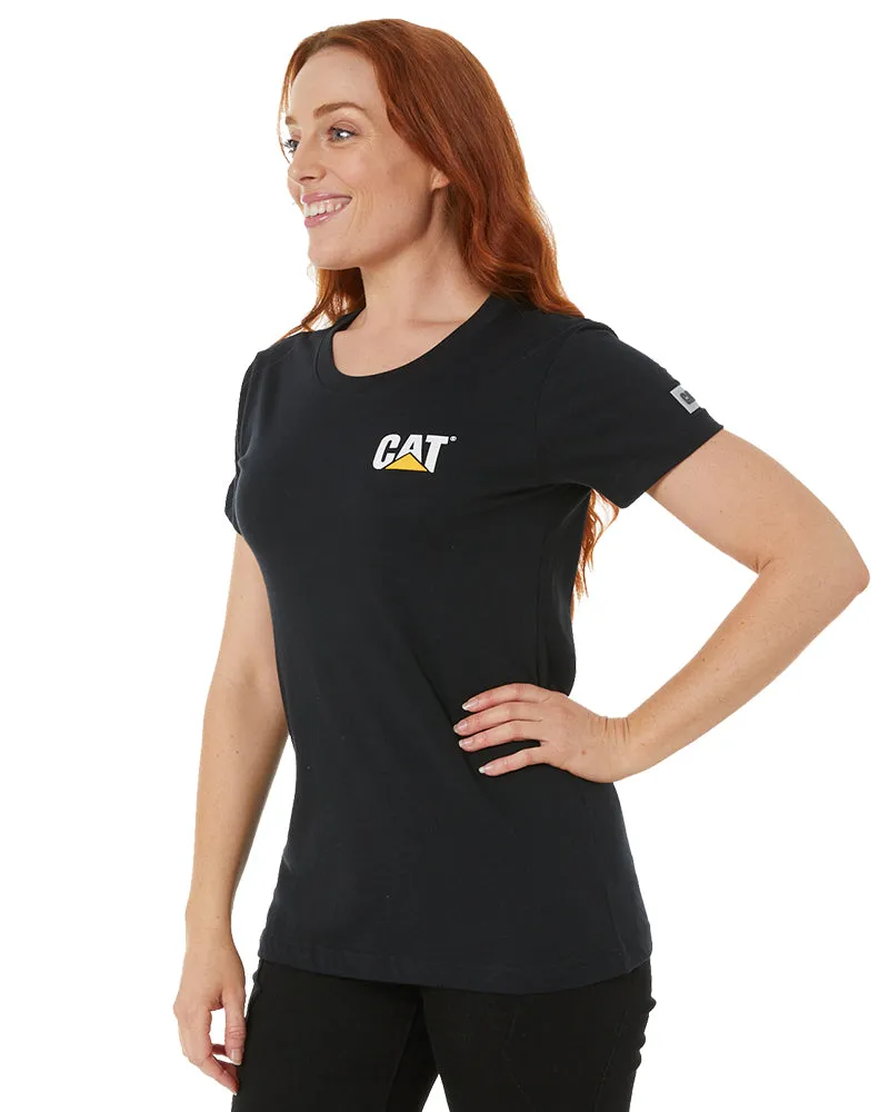 Ladies Trademark SS Tee - Black