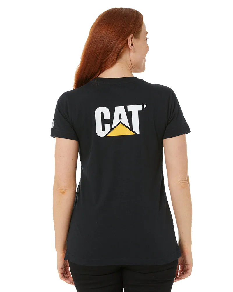 Ladies Trademark SS Tee - Black