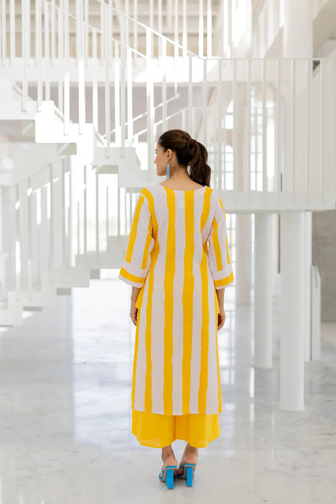 Lemonberry Box Slit Kurta Set