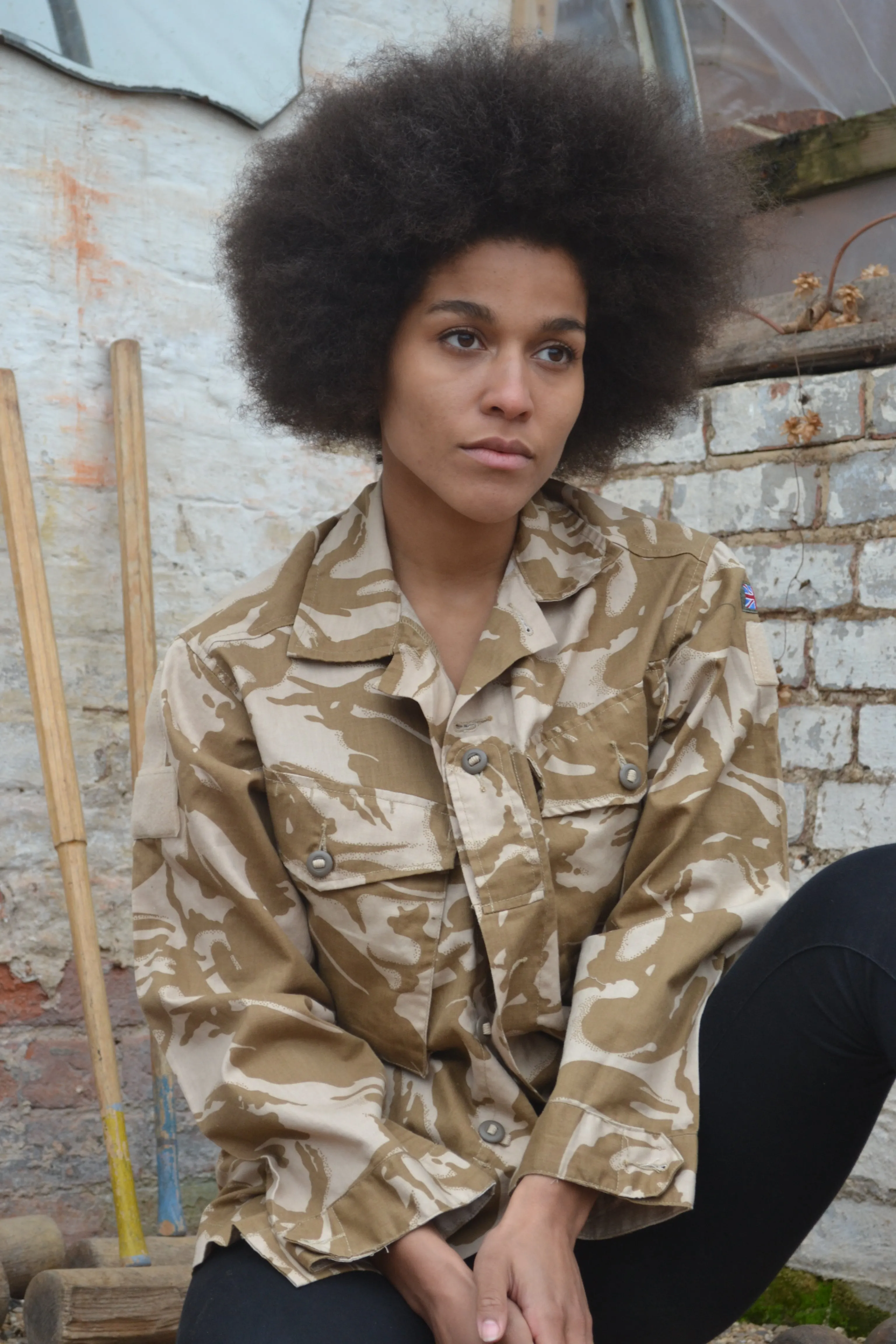 Let Love Rule Desert Camo Jacket