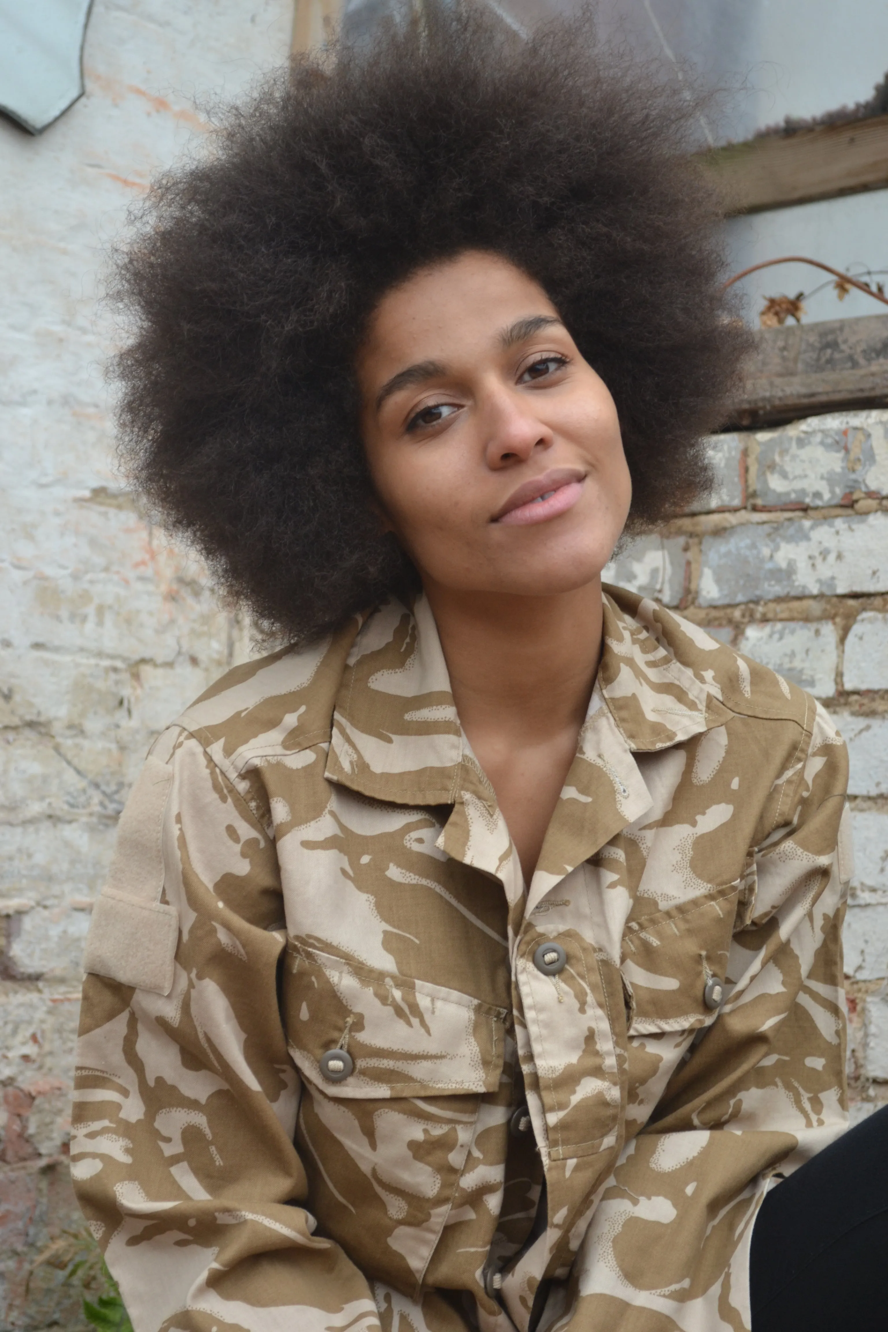 Let Love Rule Desert Camo Jacket