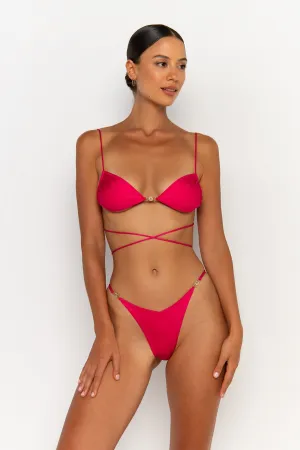 LIA Magenta - Brazilian Bikini Bottoms