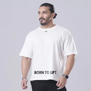 LIFT WHITE OVERSIZED TEE