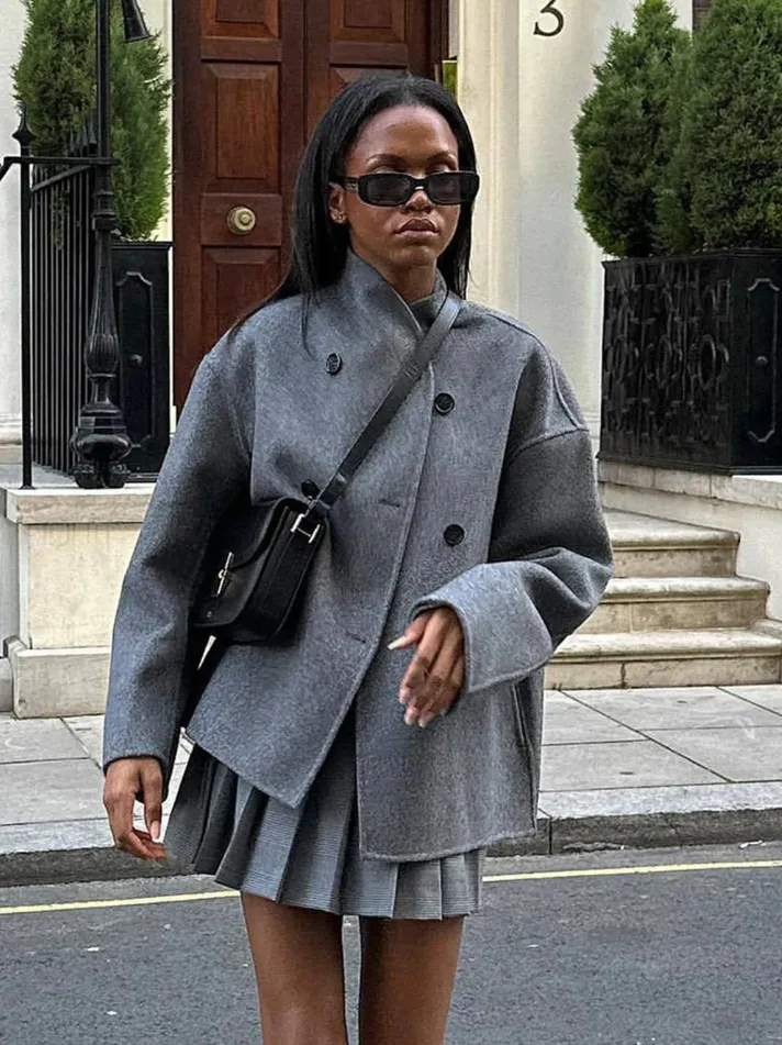 Lisa | trendy oversized fit women's coat